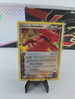 Pokemon TCG Team Magma's Groudon 9/95 - Image 1