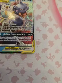 Pokemon Blastoise & Piplup GX Tag Team Cosmic Eclipse 38/236 💧 2019 TCG 💧 - Image 5