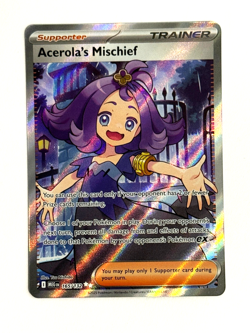 Pokemon TCG Acerola's Mischief 165/132 ME01: Mega Evolution - Image 1