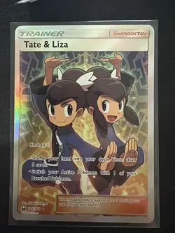 Pokemon TCG Tate & Liza Celestial Storm 166/168 Full Art - Image 1