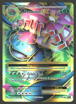 Pokemon TCG: M Venusaur EX 100/108 Evolutions Full Art Ultra Rare - Image 1