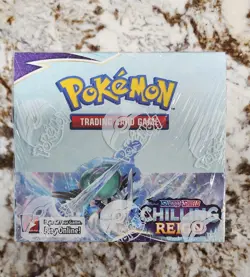 Pokemon TCG Sword & Shield - Chilling Reign Booster Box - 36 Packs - Sealed - Image 1