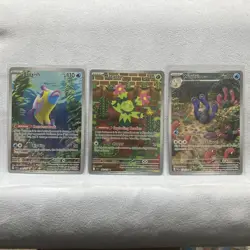 3x Illustration Rare Pokemon TCG Bundle Pack Fresh - Image 1