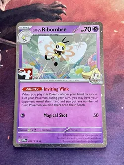 Lillie's Ribombee Play! Stamp Pokemon Prize Pack Series 7 Journey Together - Image 2