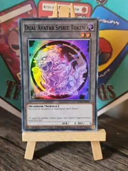 DUAL AVATAR SPIRIT TOKEN OP14-EN026 SUPER RARE YuGiOh! - Image 2
