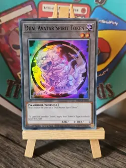 DUAL AVATAR SPIRIT TOKEN OP14-EN026 SUPER RARE YuGiOh! - Image 4