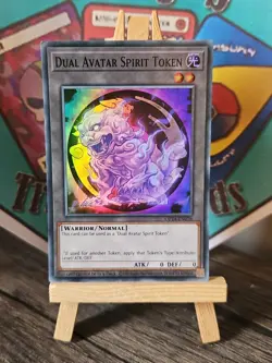 DUAL AVATAR SPIRIT TOKEN OP14-EN026 SUPER RARE YuGiOh! - Image 5