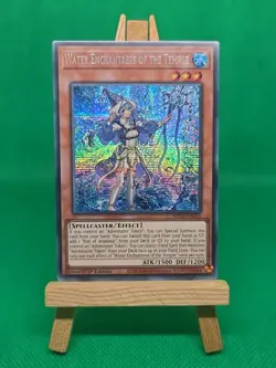MP23-EN265 Water Enchantress of the Temple Prismatic Secret Rare 1st Ed YuGiOh - Image 2