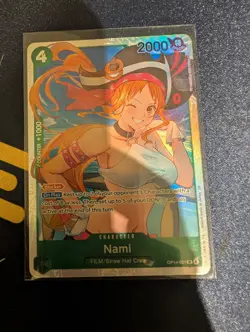 Nami OP14-031 (SR) The Azure Sea’s Seven One Piece TCG English Super Rare - Image 1