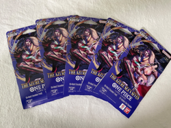 (5) One Piece TCG: The Azure Sea's Seven Sleeved Booster OP-14 English - Image 1