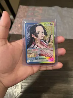 One Piece Boa Hancock - OP14-041 The Azure seven seas (Alternate Art) English-NM - Image 4