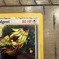 Pokemon Pidgeot TCG Base Set 2 Holo Unlimited Rare Card 14/130 - Image 4