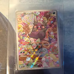 Pokemon card Paradox Rift Morpeko illustration rare 206/182 - Image 1