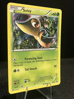 Snivy - BW06 Black & White Black Star Promo Card Holo - LP - POKEMON TCG - Image 3