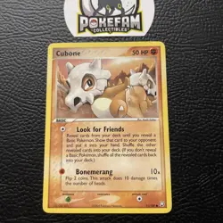Cubone - 51/109 - 2004 EX Team Rocket Returns Pokemon Card - VLP - Image 1