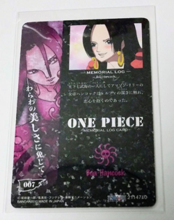 PREORDER Very Rare Boa Hancock Memorial Log One Piece Carddass Card Japanese - Image 2