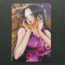 S4388 Very Rare Boa Hancock Memorial Log Japanese One Piece Carddass Card J9 - Image 1