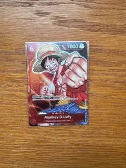 One Piece Premium Card Collection Bandai Games Fest 23-24 Monkey.D.Luffy P-001 - Image 1