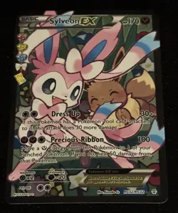 Pokemon Card TCG Sylveon EX Full Art RC32-32 Generations Radiant Collection Holo - Image 1