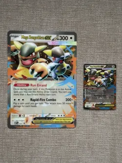 Pokemon TCG Mega Kangaskhan ex JUMBO MEP 025 Jumbo Card And Promo Card - NM/M - Image 1