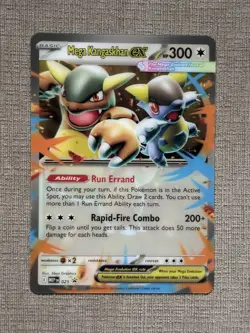 Pokemon TCG Mega Kangaskhan ex JUMBO MEP 025 Jumbo Card And Promo Card - NM/M - Image 2