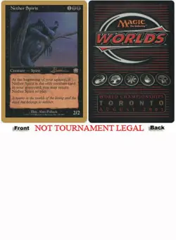 Nether Spirit (Antoine Ruel - 2001) World Championship NM Rare CARD ABUGames - Image 1