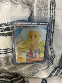 Pokemon Mega Evolution 4 Card Lot Incl. Lillie’s Determination SIR And Dawn SIR - Image 1