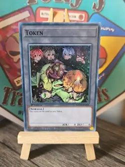 SDCH-ENT05 Token 1st Edition Super Rare YuGiOh Trading Card TCG Spirit Charmers - Image 1