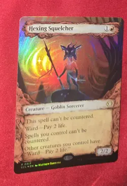 Hexing Squelcher (Showcase) Lorwyn Eclipsed Foil, 0317 - Image 1