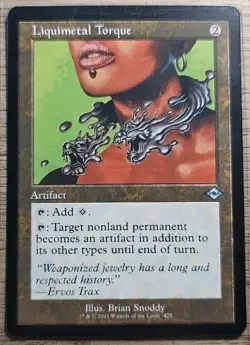 Liquimetal Torque - RETRO FRAME - Modern Horizons 2 - NM - Image 1