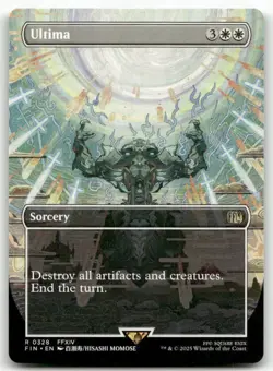 Ultima (Borderless) #328 MTG Final Fantasy FIN NM X1 - Image 1
