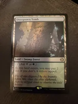 x1 Overgrown Tomb - Foil R MTG Lorwyn Eclipsed M/NM, English - Image 1