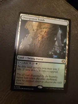x1 Overgrown Tomb - Foil R MTG Lorwyn Eclipsed M/NM, English - Image 3