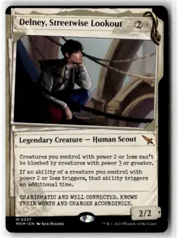 Delney, Streetwise Lookout (Showcase) M Murders at Karlov Manor 337 NM - Image 1