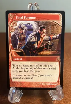 Final Fortune (Future Sight) Mystery Booster 2 MTG Magic the Gathering Mint MB2 - Image 1