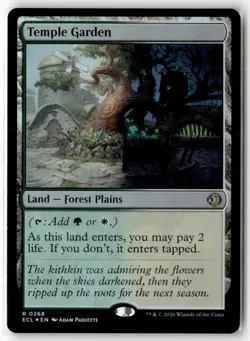 Temple Garden R Lorwyn Eclipsed 268 NM - Image 1