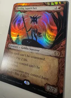 Hexing Squelcher (Showcase) Lorwyn Eclipsed Foil, 0317 Mtg Magic - Image 3