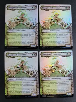 Thoughtweft Lieutenant (X4 Showcase Foil) Uncommon MTG Lorwyn Eclipsed - Image 1