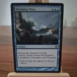 MtG Whelming Wave : Born Of The God's, Regular, Rare 57/165 - Image 1