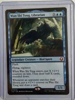 Magic The Gathering Wan Shi Tong, Librarian Avatar: The Last Airbender Mythic NM - Image 1
