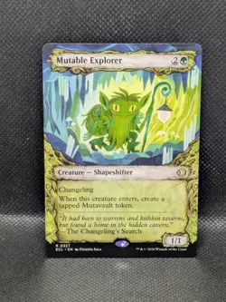 Mutable Explorer (Showcase) Lorwyn Eclipsed Regular - 327 - Magic the Gathering - Image 1
