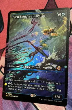 Glen Elendra Guardian (0383) (Showcase) - Lorwyn Eclipsed - Foil - Ships Now! - Image 1