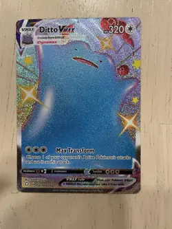 Pokemon TCG Holo Rare Ditto VMAX SV119/SV122 Shining Fates Shiny Vault - Image 1
