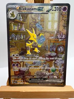 Pokemon TCG - S&V 151 - 201/165 Alakazam ex - Special Illustration Rare - NM/M - Image 1