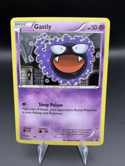 Pokemon TCG XY132 Gastly Black Star Promos Holo Card Near Mint - Image 1