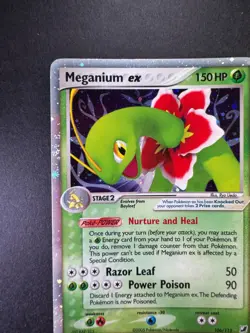 2005 Pokemon Meganium EX Unseen Forces Holo 106/115 - Image 2