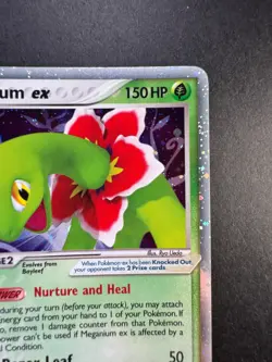 2005 Pokemon Meganium EX Unseen Forces Holo 106/115 - Image 3