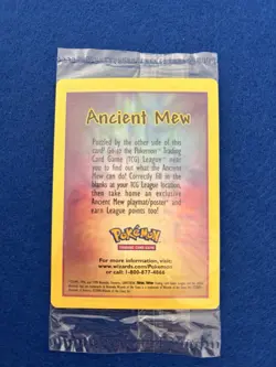2000 POKEMON MOVIE PROMOS ANCIENT MEW FACTORY SEALED - Image 1