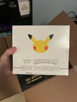 Pokemon Celebrations 2021 25th Anniversary ETB Factory Sealed (New) - Image 1