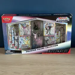 Pokemon TCG Prismatic Evolutions Premium Figure Collection - Brand New - Sealed - Image 1